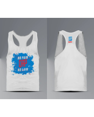 QRP Nutrition Gym Vest 'No Pain No Gain'