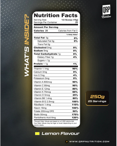 QRP Nutrition YELLOWS 7 Mushrooms blend 250g