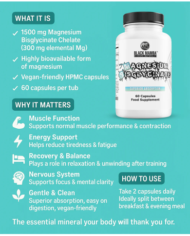 Black Mamba Magnesium Bisglycinate
