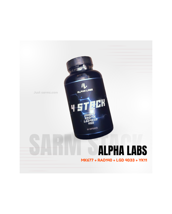 ALPHA LABS 4 STACK Test Booster