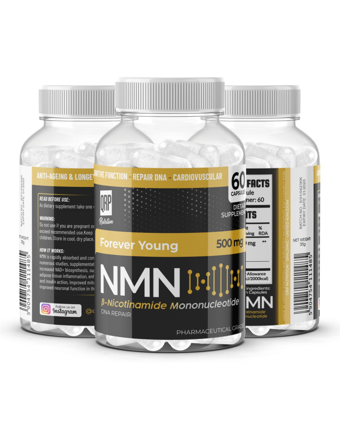 QRP NUTRITION NMN 500MG 60 CAPSULES