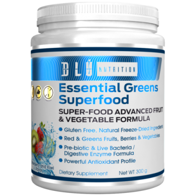 Blu Nutrition 300g 30 servings Essential Greens Superfood