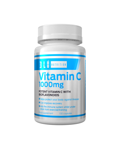 Blu Nutrition Vitamin C 1000mg with Bioflavonoids 150 caps Blu Nutrition Vitamin C 1000mg with Bioflavonoids 150 caps