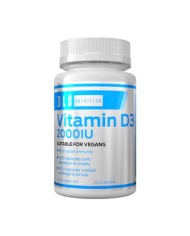 Blu Nutrition Vitamin D3 (vegan friendly) 2000iu - 60 caps