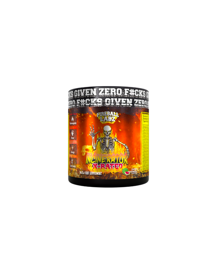 Incinerator X-Rated 165g - Fireball Labz