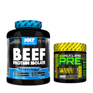 NXT Beef Protein Isolate + TNT Nuclear PRE-Workout
