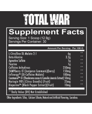 Redcon1 TOTAL WAR - PRE WORKOUT 394.89g (30 servings)