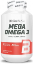 BioTechUSA Mega Omega 3, Nutritional Supplement in softgel Capsules, 70% EPA and DHA Omega-3 Fatty Acid Content,