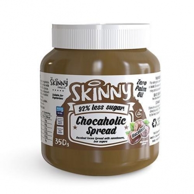Skinny Food #NotGuilty Low Sugar Chocaholic Chocolate Hazelnut Flavoured Spread - 350g