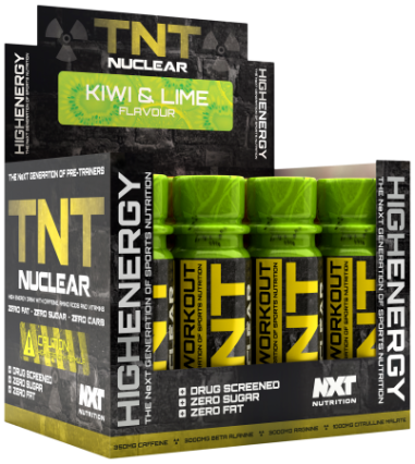 NXT Nutrition - 12 x TNT Nuclear 60ml Shots