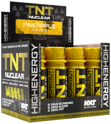 NXT Nutrition - 12 x TNT Nuclear 60ml Shots