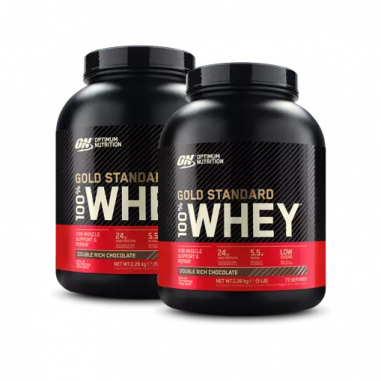 2 X GOLD STANDARD 100% WHEY PROTEIN (2270G)