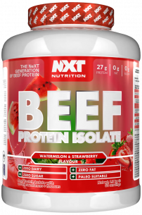 Limited addition NXT Nutrition Beef Protein Isolate 1.8kg 60 servings Watermelon & Strawberry Limited addition NXT Nutrition Beef Protein Isolate 1.8kg 60 servings Watermelon & Strawberry