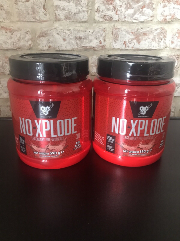 BSN's No-Xplode bundle deal x 2 390g tubs.